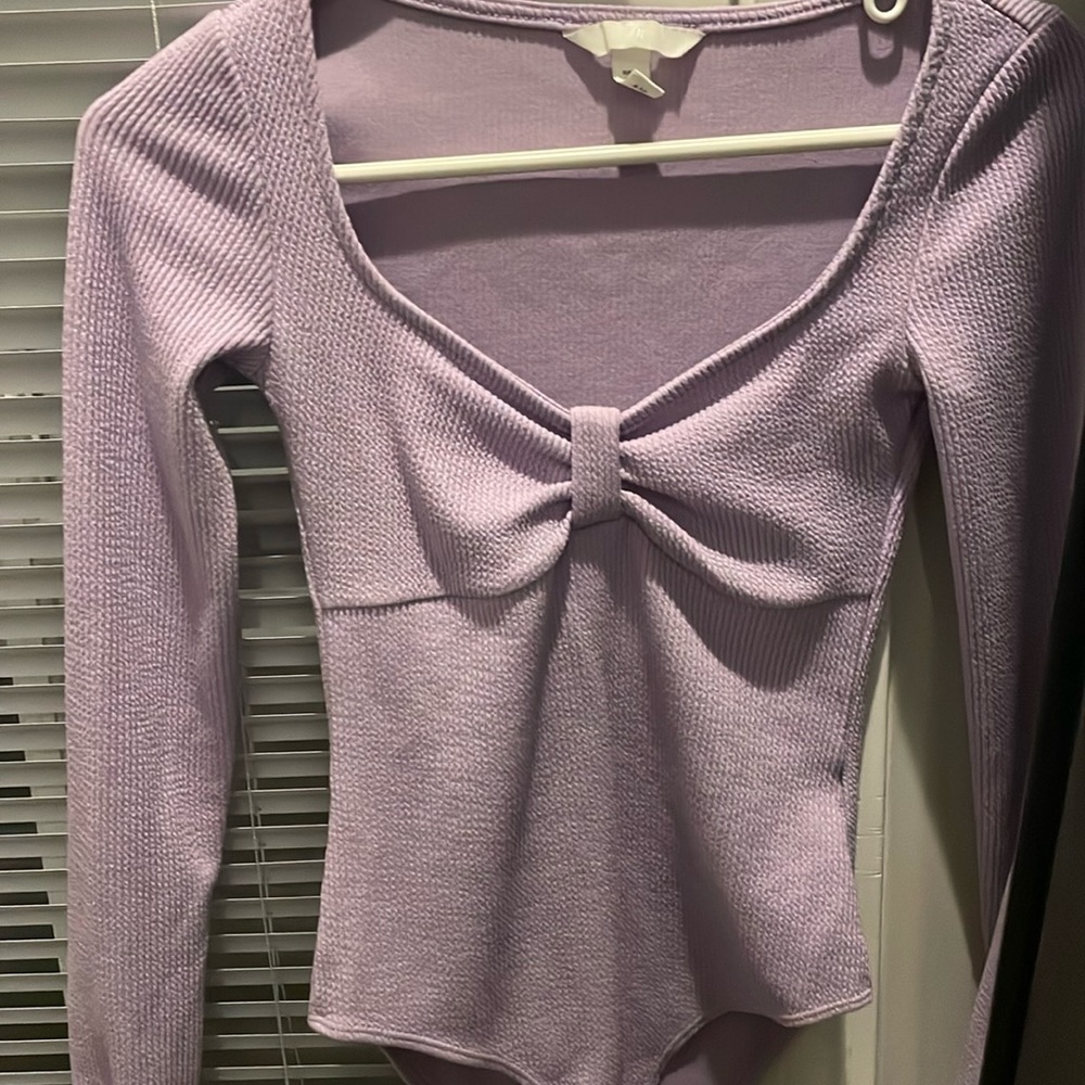 Cute lavender going out top